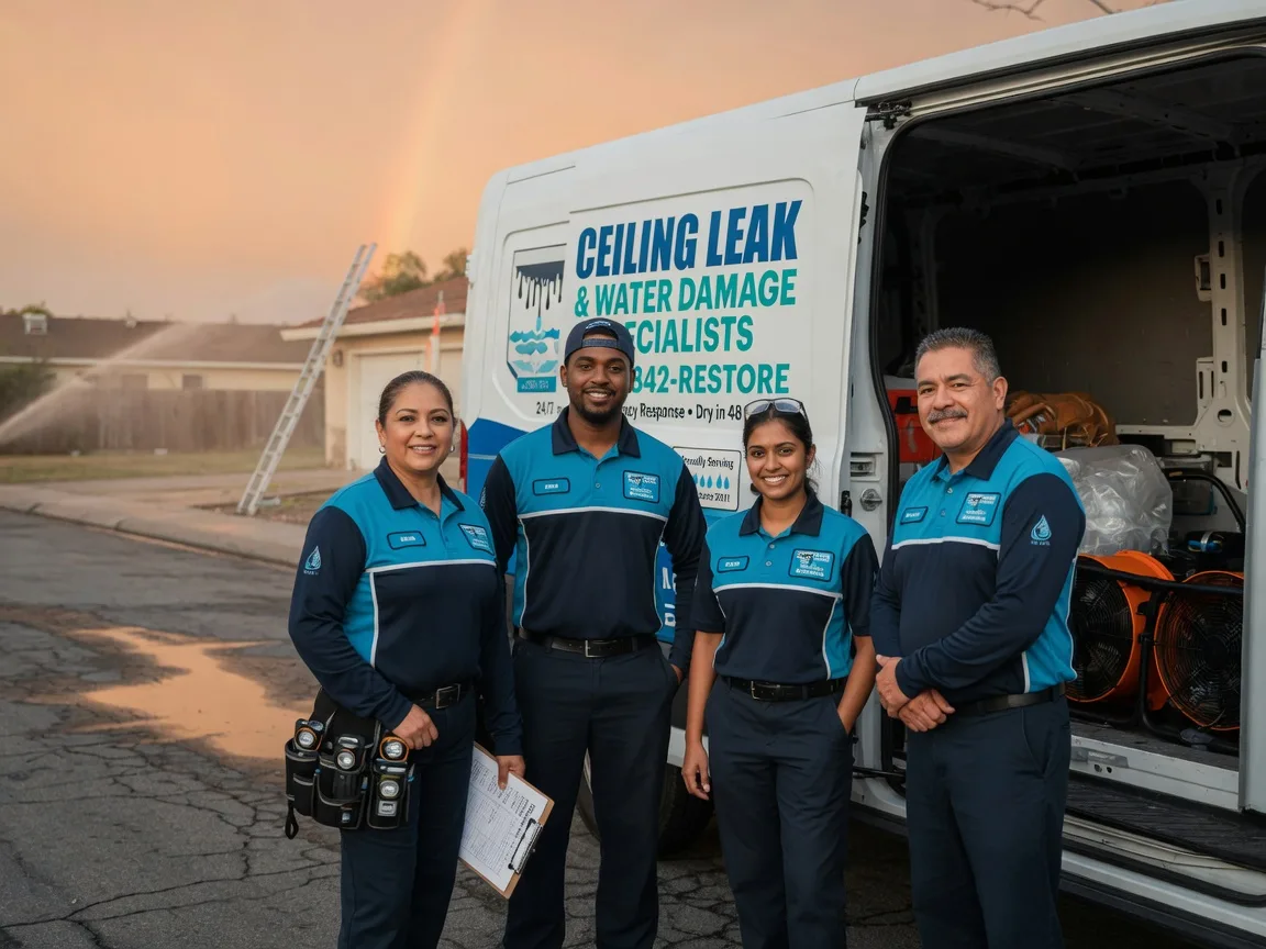 Ceiling Leak Cleanup company in Wyoming, NY